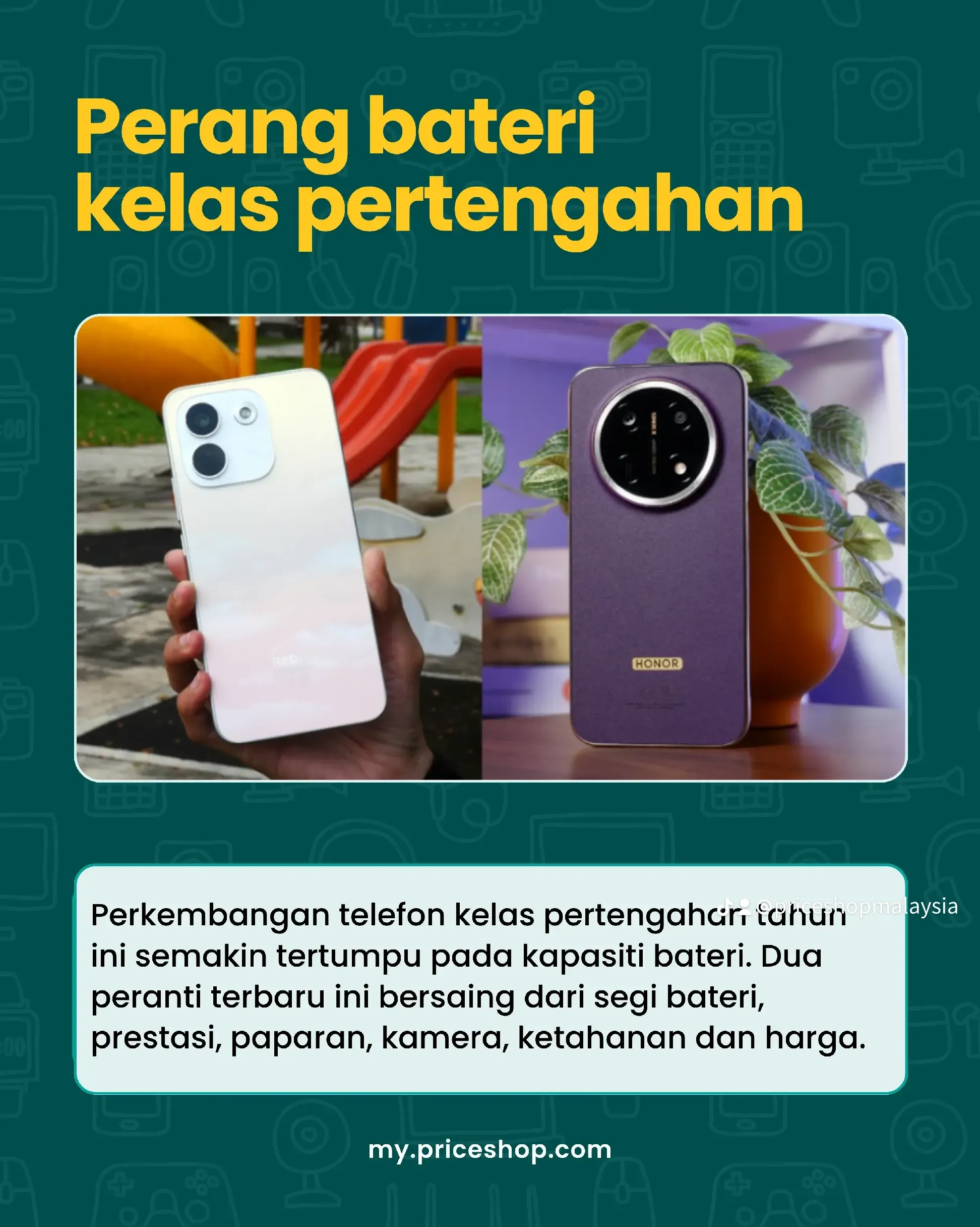 Phone Bateri 10,000mAh Oktober 2026: Aku Semak Harga Malaysia 5 Model, Waranti & Mana Satu Berbaloi