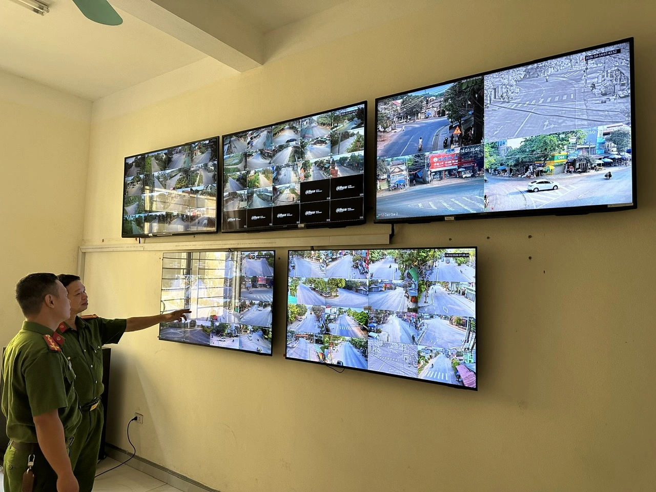 Camera AI phát hiện vi phạm giao thông và giữ trật tự đô thị