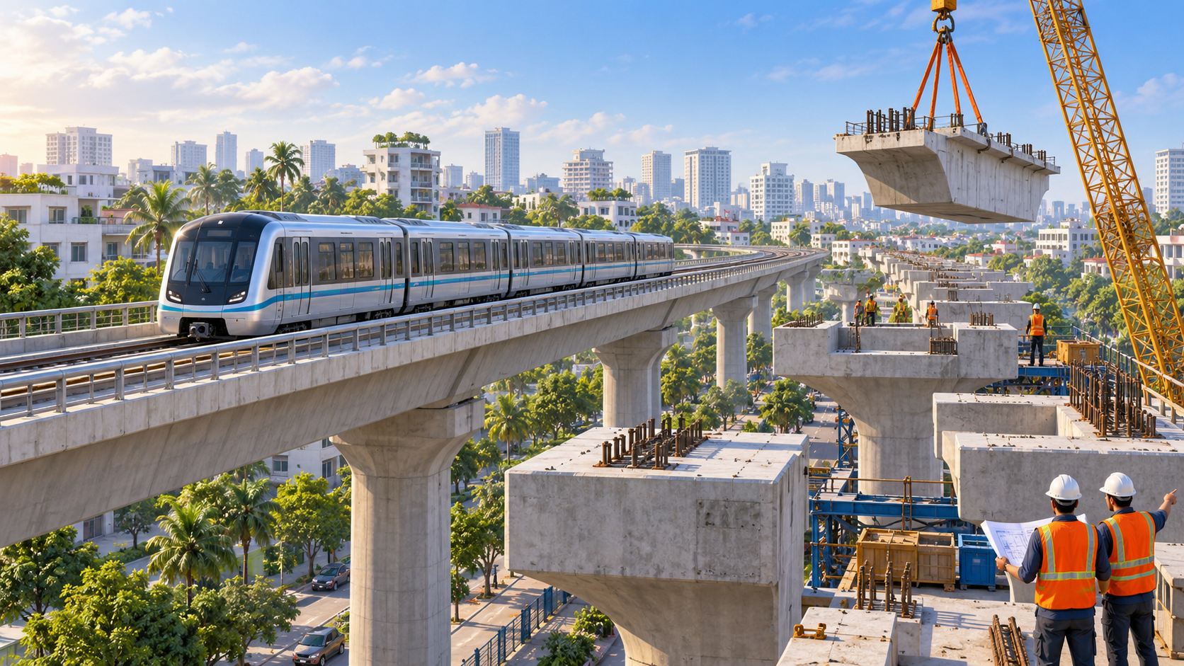 Hà Nội đẩy mạnh 5 tuyến metro tự động: bước ngoặt cho giao thông đô thị
