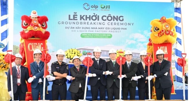 Oji Liquid Pak khởi công nhà máy bao bì: cú hích mới cho FDI Nhật Bản tại Đồng Nai