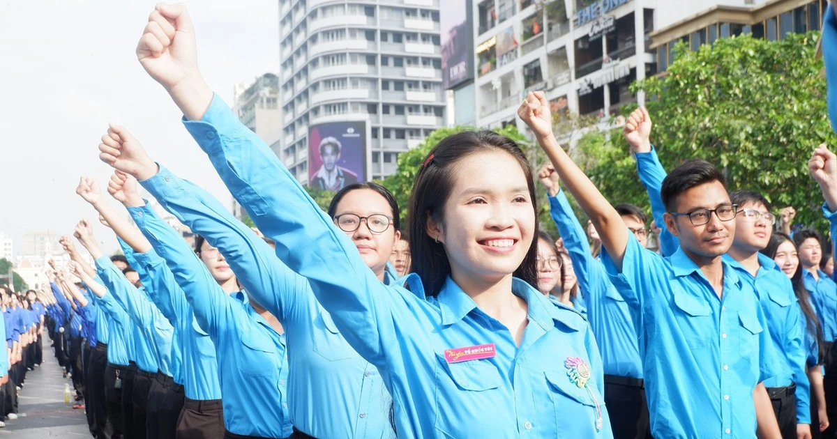Hơn 3.000 thanh niên TP.HCM đồng ca Lên Đàng, xác lập kỷ lục Việt Nam