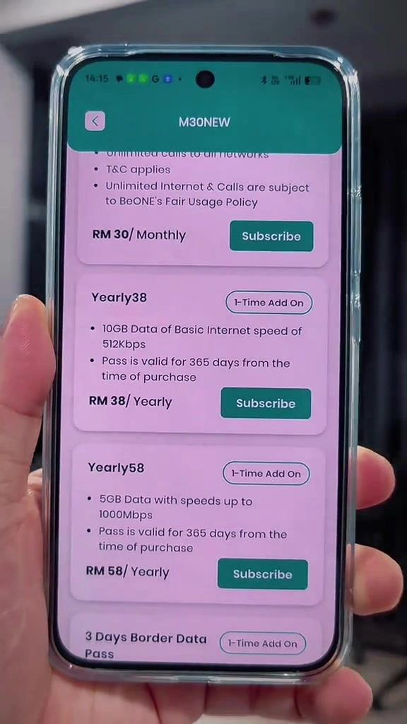 SIM Kad Sah Setahun RM38 Oktober 2026: Aku Semak BeONE Yearly 38 & 58, Rangkaian Maxis & Perangkap 512Kbps