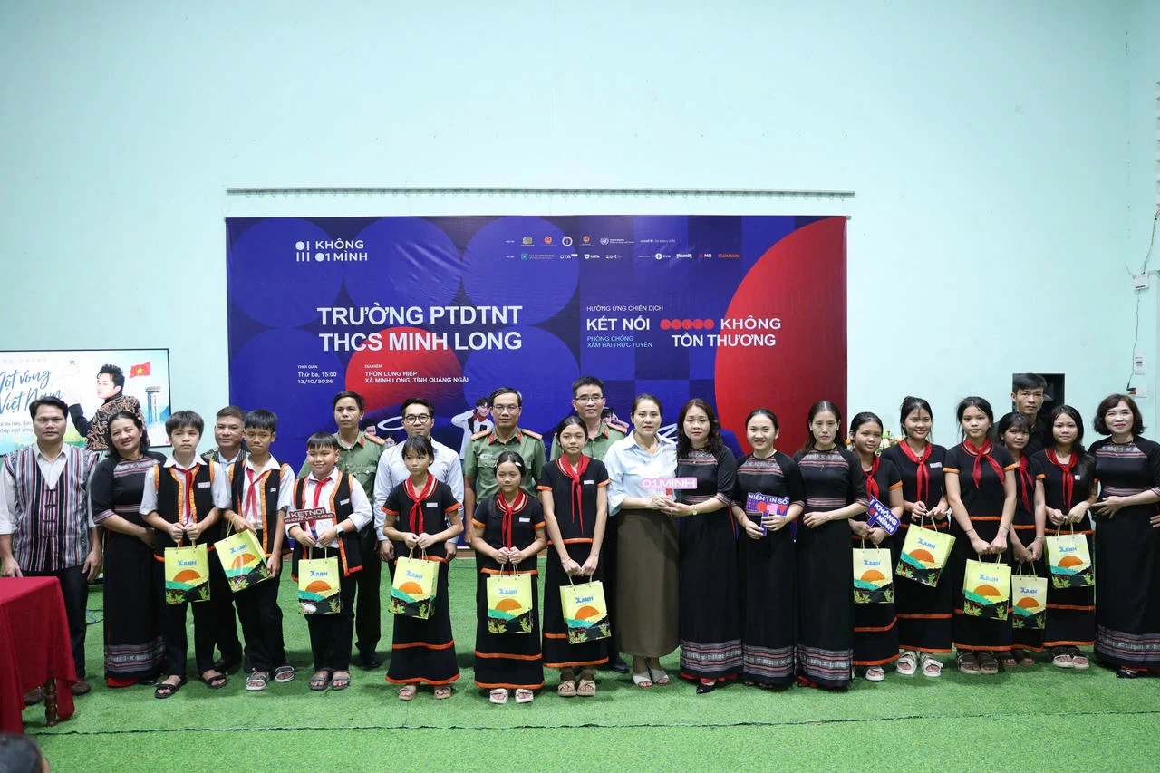 Chiến dịch "Không một mình": Khi an toàn số trở thành kỹ năng sống bắt buộc