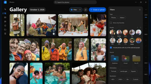 Ứng dụng Photos trên Windows 11 được trang bị AI: từ công cụ xem ảnh thành trình chỉnh sửa thông minh