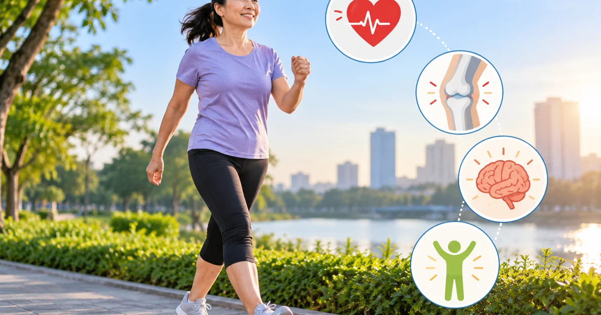 4 chiến lược chăm sóc sức khỏe từ tuổi trung niên để sống độc lập khi về già
