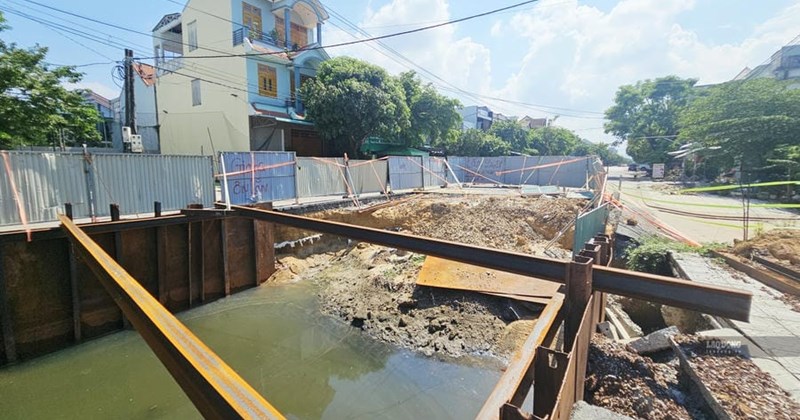 Dự án thoát nước Đà Nẵng trễ hẹn: rủi ro mùa mưa bão