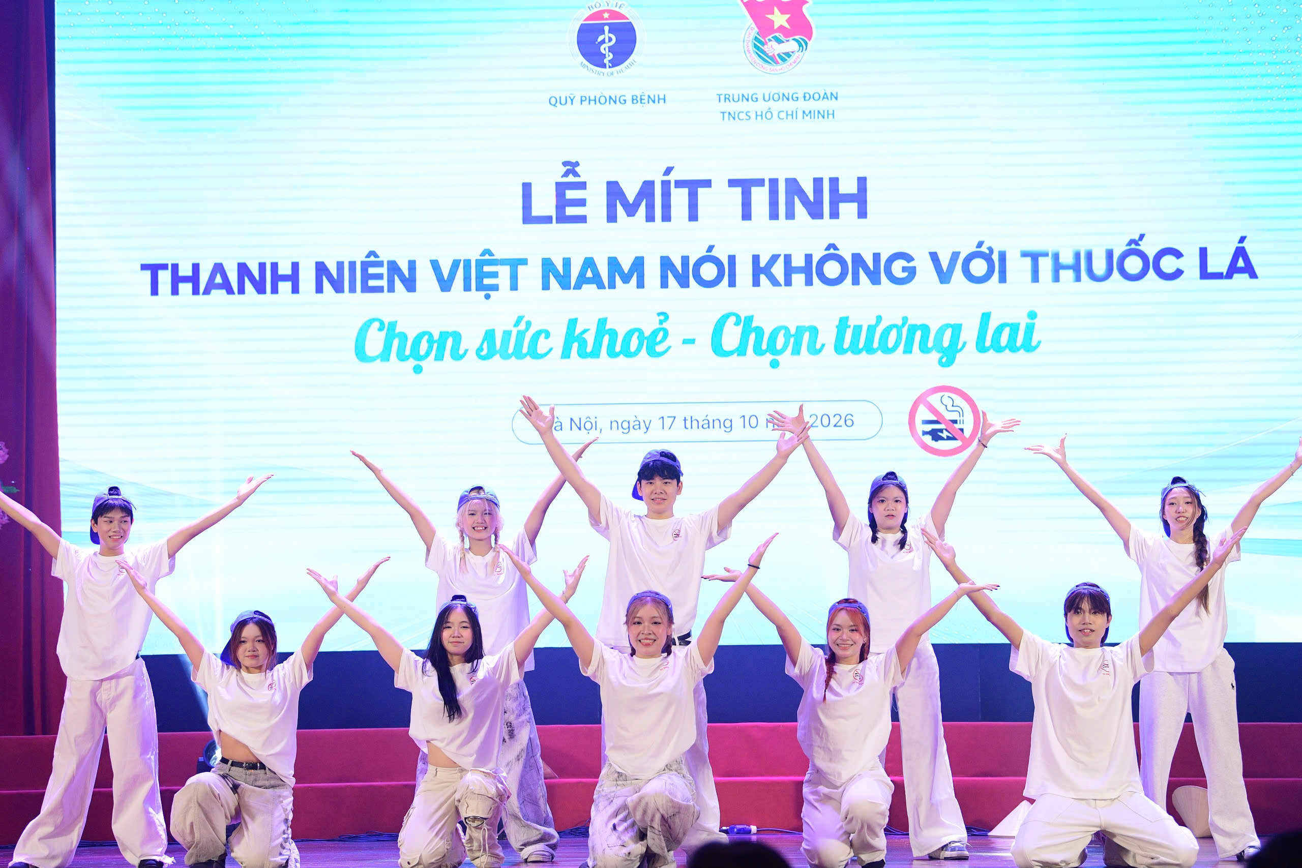 Hơn 800 thanh niên nói không với thuốc lá: Khi giới trẻ tự chọn sức khỏe và tương lai