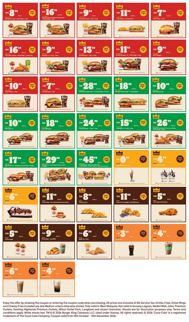 Lima Promosi Makanan dan Minuman Terbaik Oktober: Jimat Kopi, Kaya Toast dan Yogurt Beku