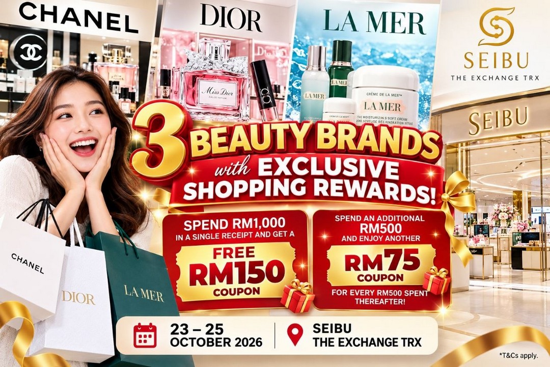 Diskaun Harum Mewah Oktober: Chanel, Dior & CANÉZA