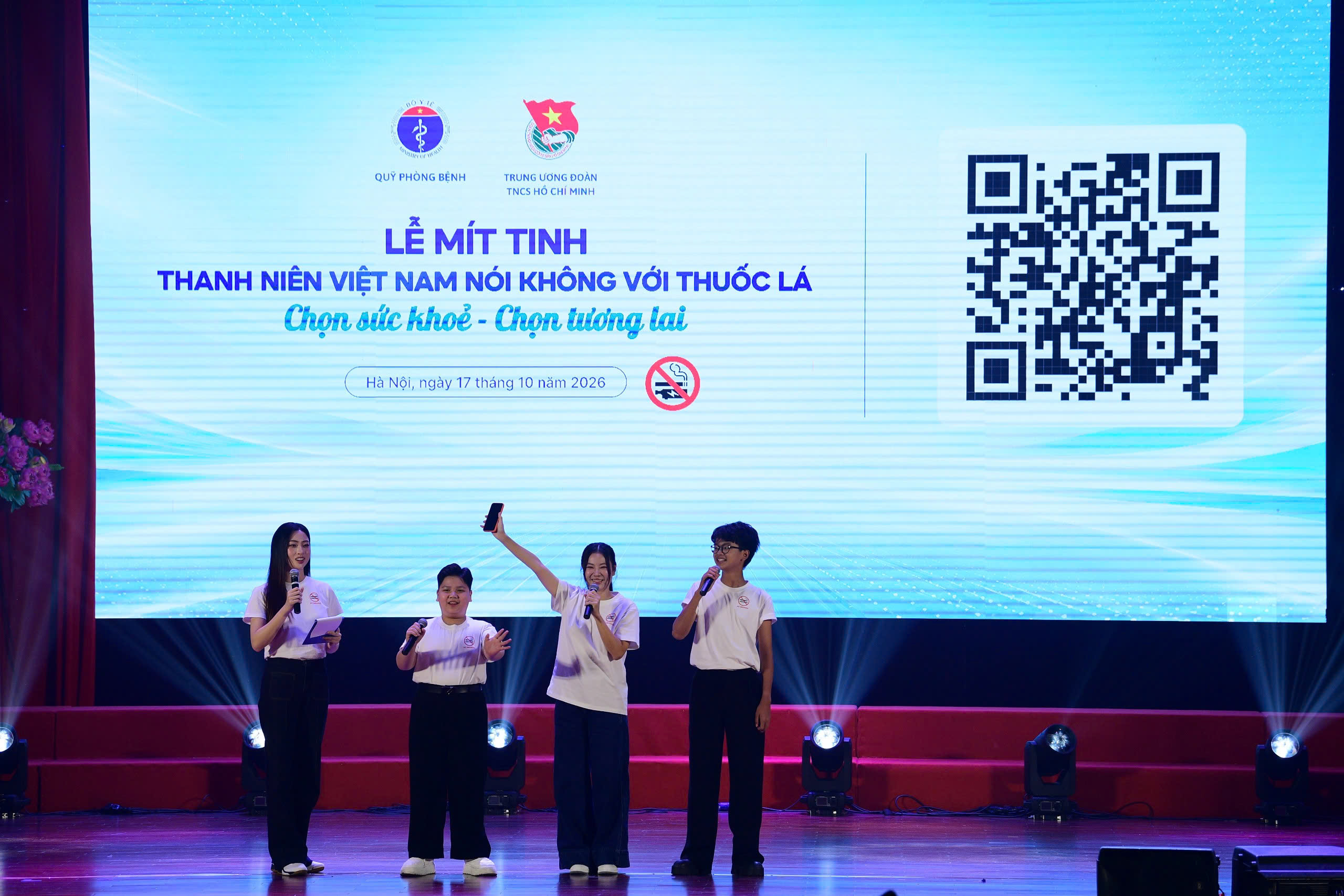 Hơn 800 thanh niên nói không với thuốc lá: Khi giới trẻ tự chọn sức khỏe và tương lai