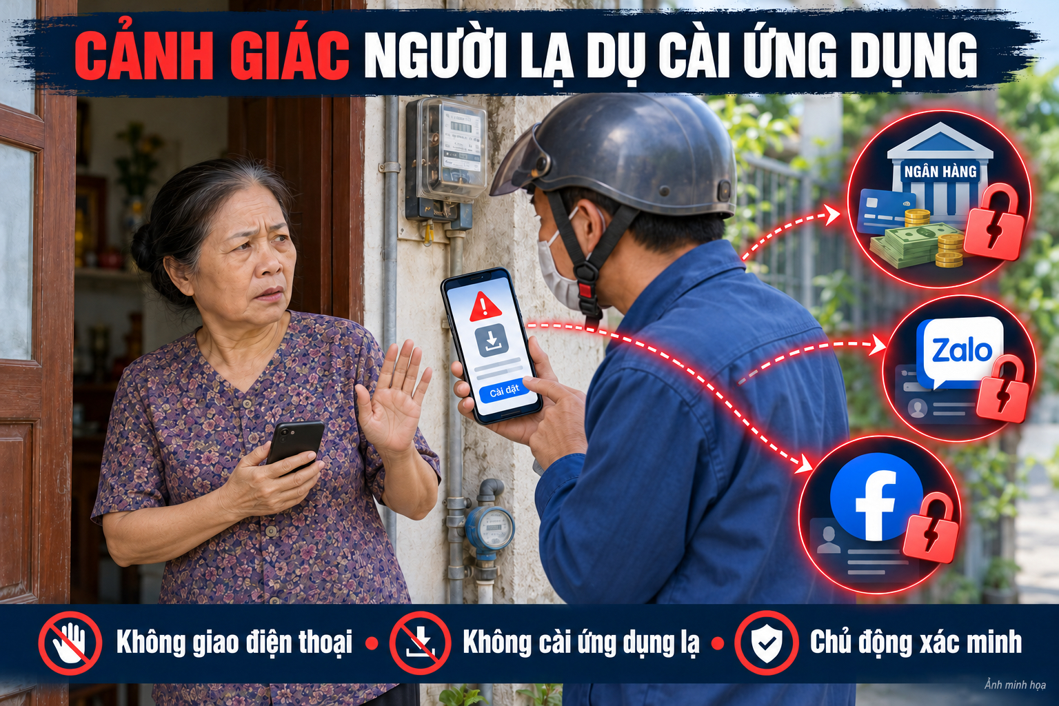 Ba thủ đoạn lừa đảo ngân hàng di động phổ biến và cách tự bảo vệ
