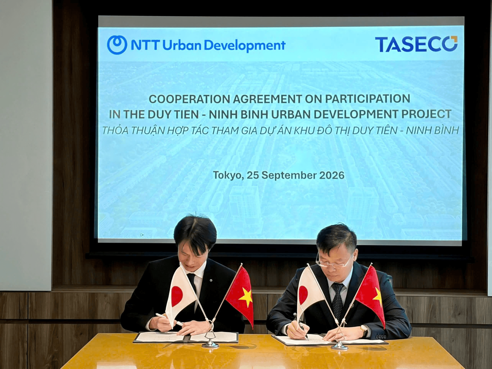 Taseco Land – NTT Urban Development: bước ngoặt FDI Nhật vào bất động sản