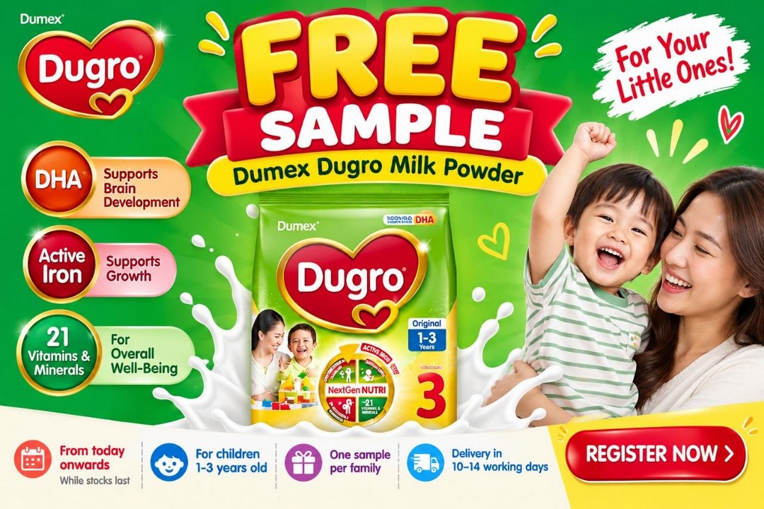 Daftar Baby Club Sekarang: Diapers & Susu Percuma Bernilai Besar