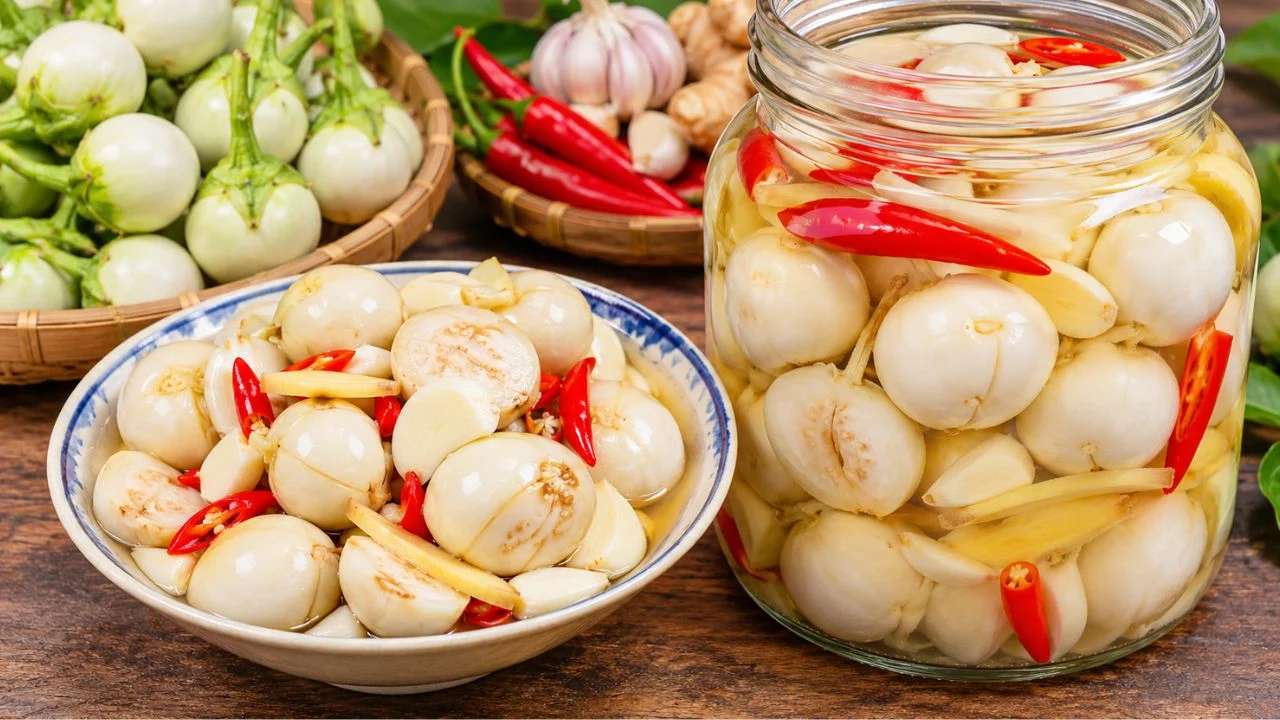 Bí quyết muối cà pháo và ớt xiêm xanh giòn ngon cả năm