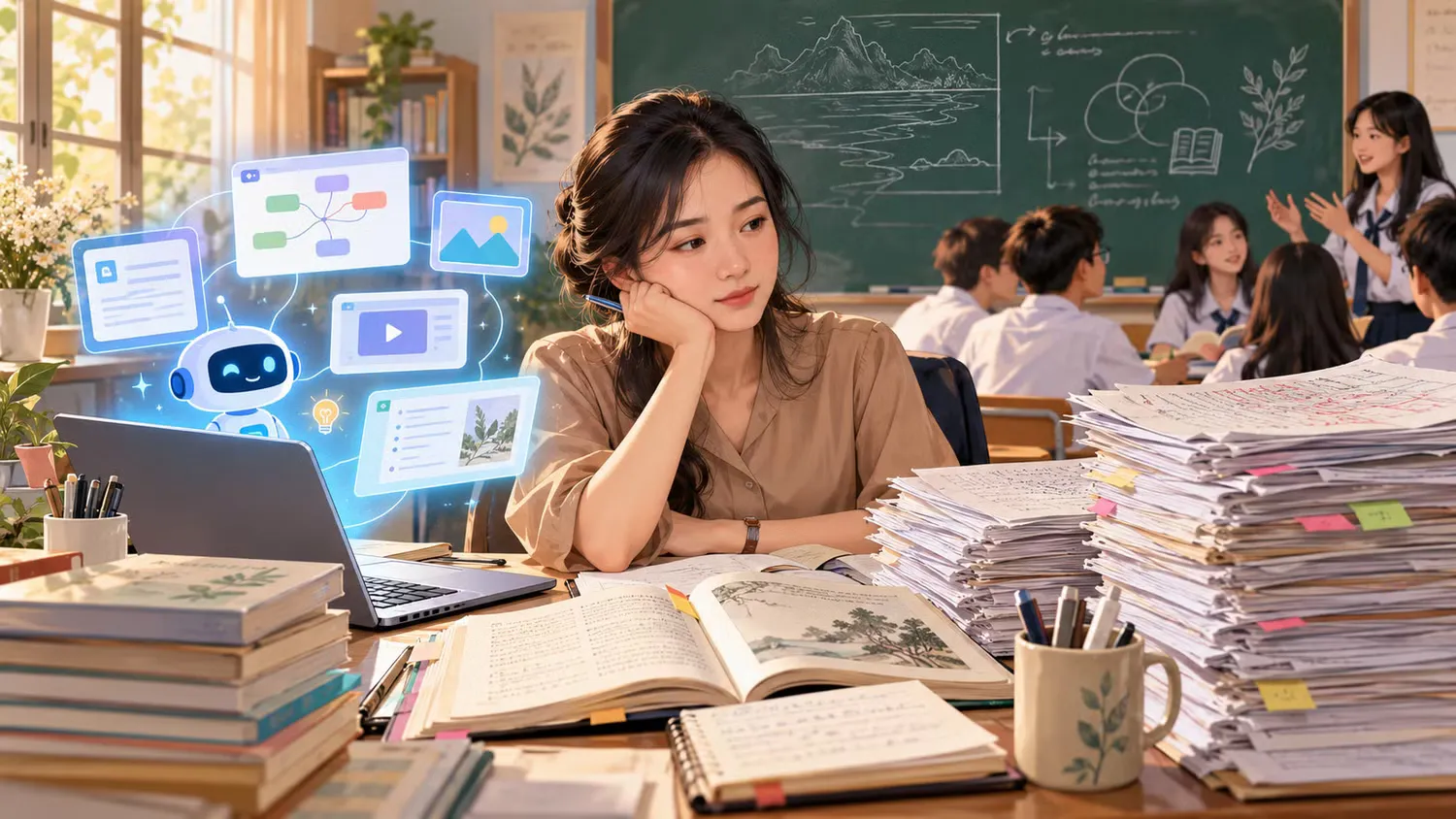 AI trong giáo dục: Công cụ hỗ trợ hay mối đe dọa với vai trò giáo viên?