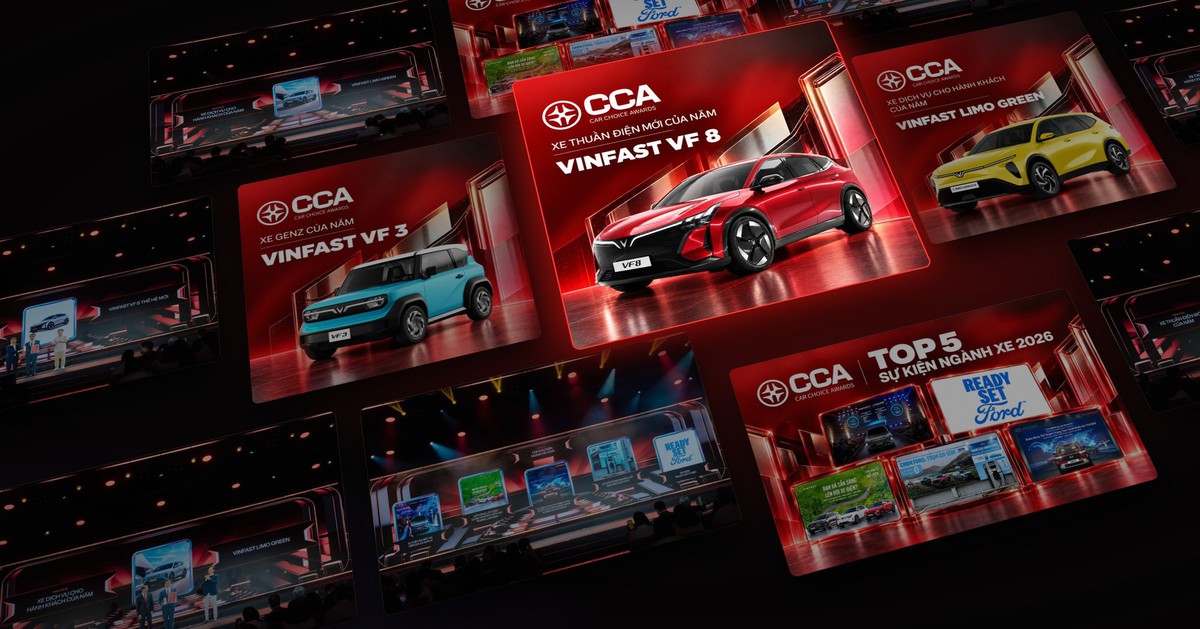 VinFast thắng lớn tại Car Choice Awards: dấu ấn chiến lược xe điện đa phân khúc