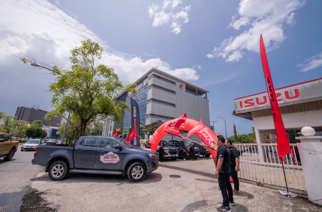 Isuzu D-MAX 2.2L Turbo Diesel: 1,605km Satu Tangki