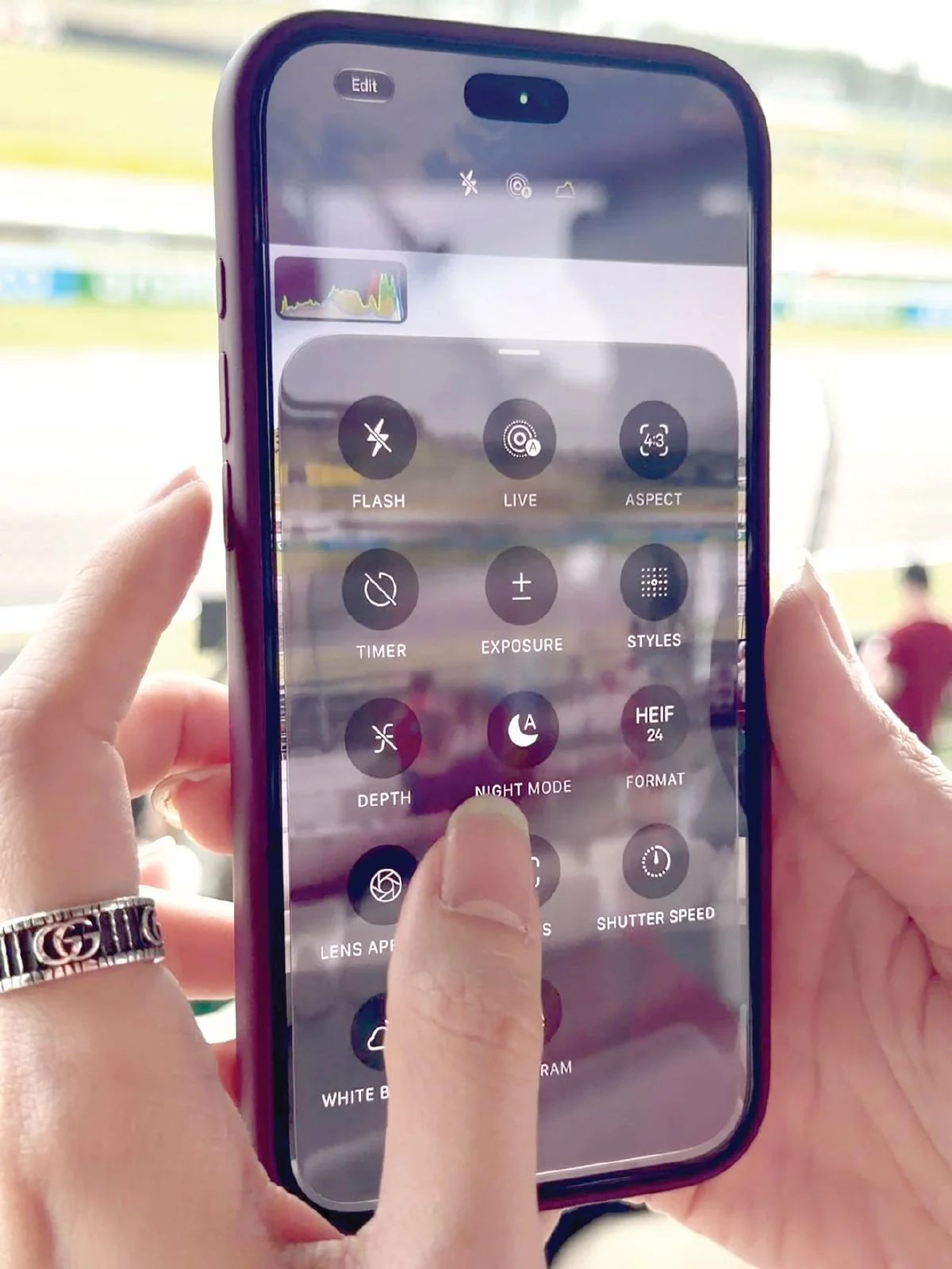 Rakaman Log Video Profesional Terus Dari Telefon Pintar