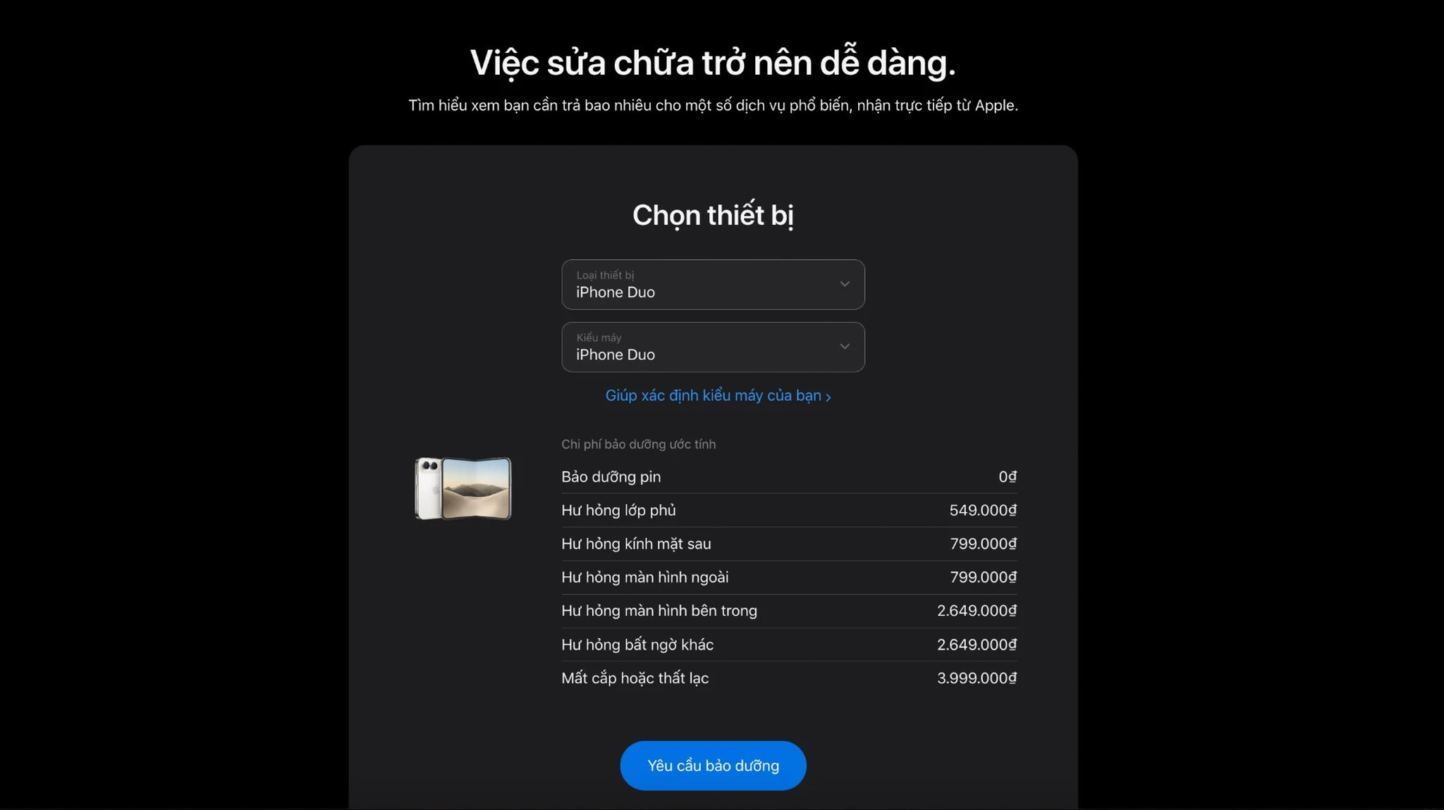Sửa iPhone Duo có thực sự đắt gấp 2,6 lần iPhone 18 Pro Max?