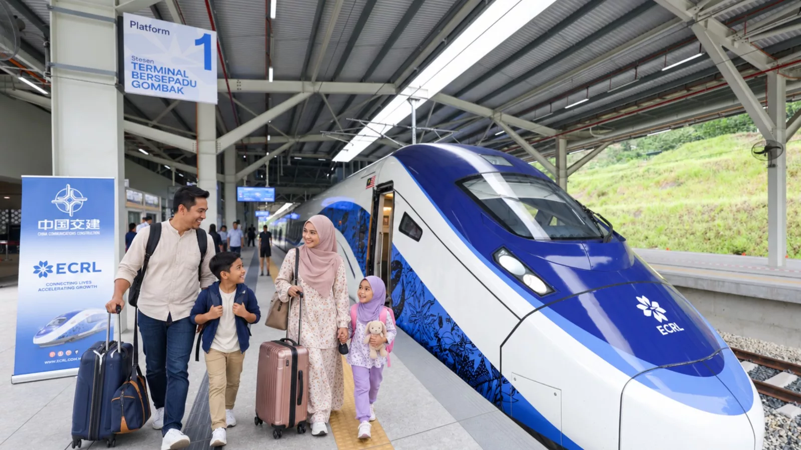 Diskaun 50% Tiket Kereta Api ECRL: Panduan Lengkap Untuk Keluarga Bajet