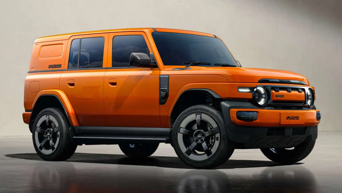 iCAUR V25: SUV Elektrik Boxy Dengan Pilihan BEV & REEV