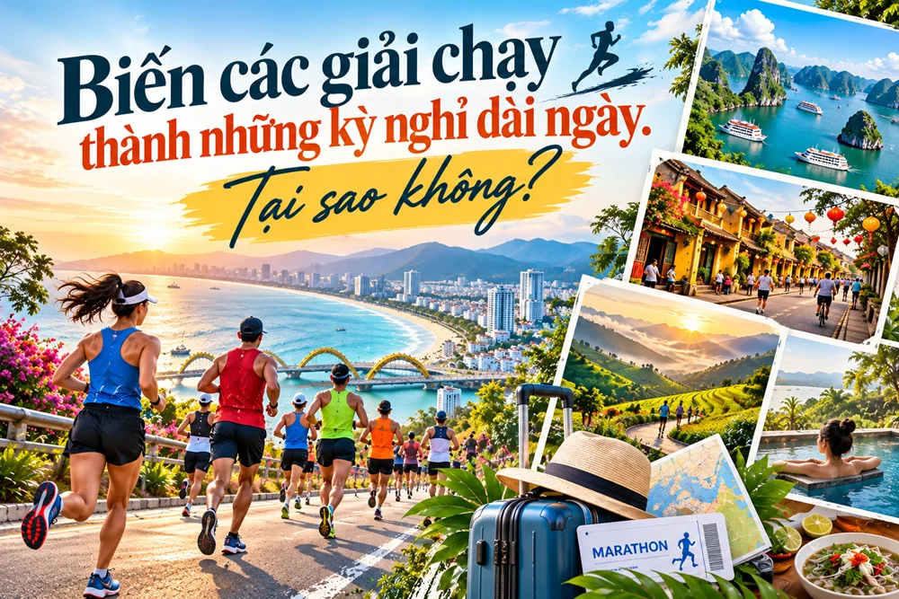 Từ đường chạy đến kỳ nghỉ: marathon du lịch đang định nghĩa lại điểm đến