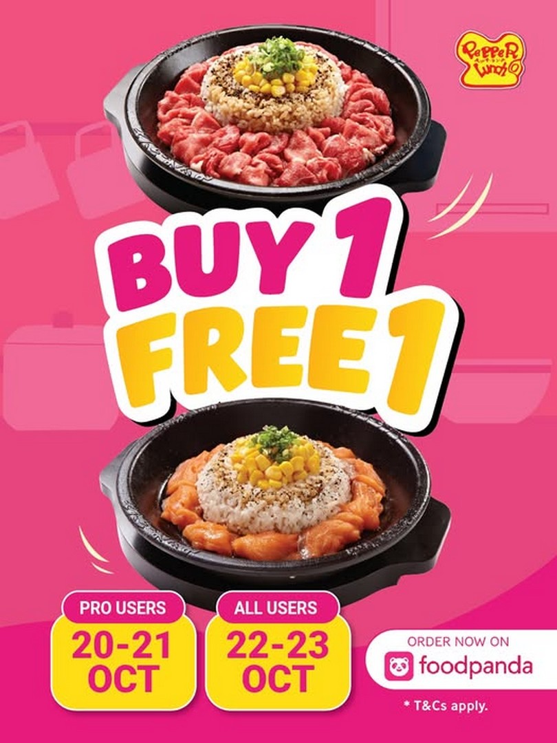 Promosi Makanan Murah Oktober: Dari Nasi Ayam Buy 1 Free 1 ke Fish & Chips RM9.90