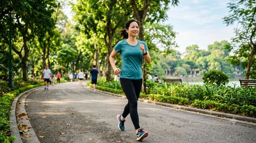 Tại sao đi bộ mỗi ngày nhưng vẫn không giảm cân sau tuổi 40