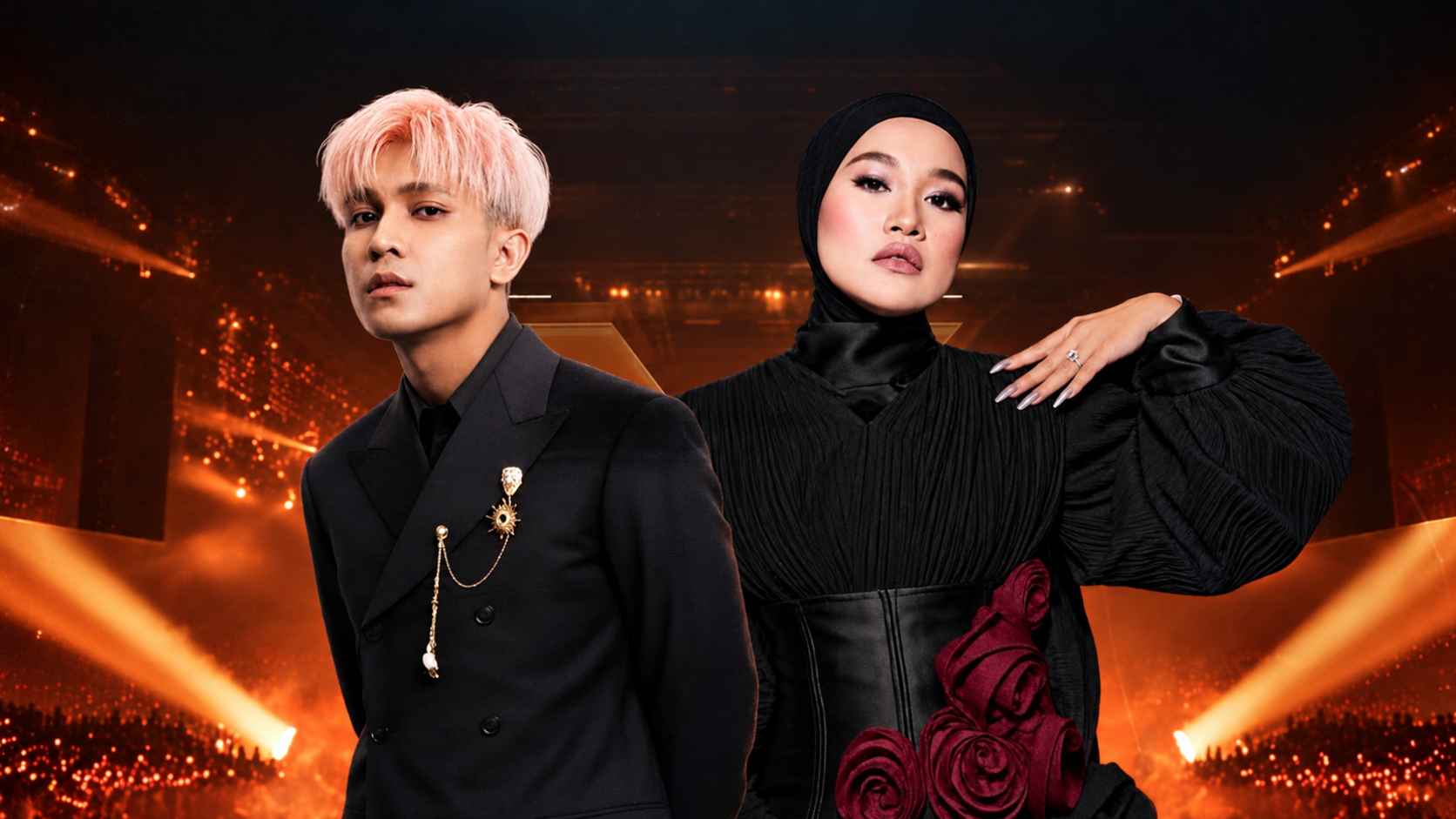 Ernie Zakri dan Firdhaus Farmizi Bakar Pentas di Konsert Vivo ZoomFest