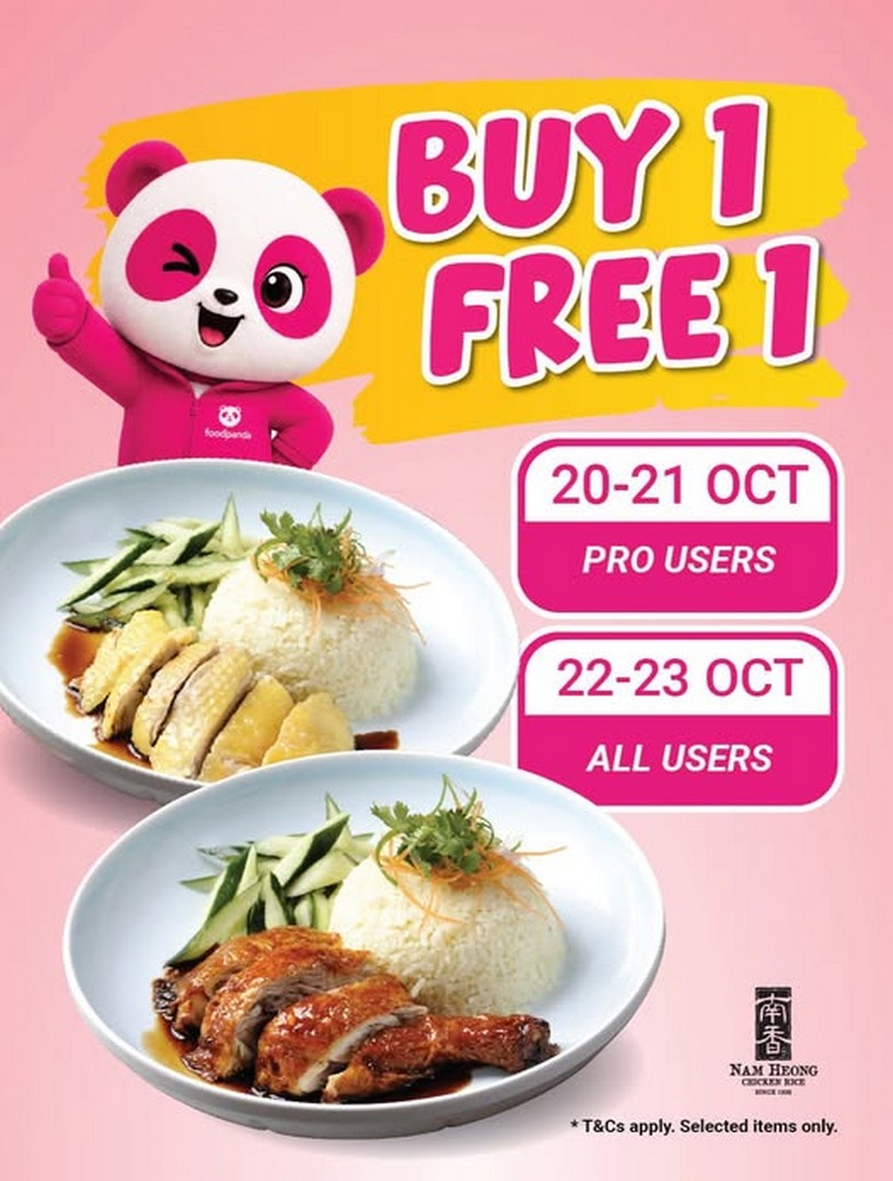 Promosi Makanan Murah Oktober: Dari Nasi Ayam Buy 1 Free 1 ke Fish & Chips RM9.90