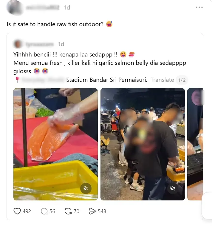 Video Viral Ayam dan Sushi Jalanan: Di Mana Garis Bahaya?