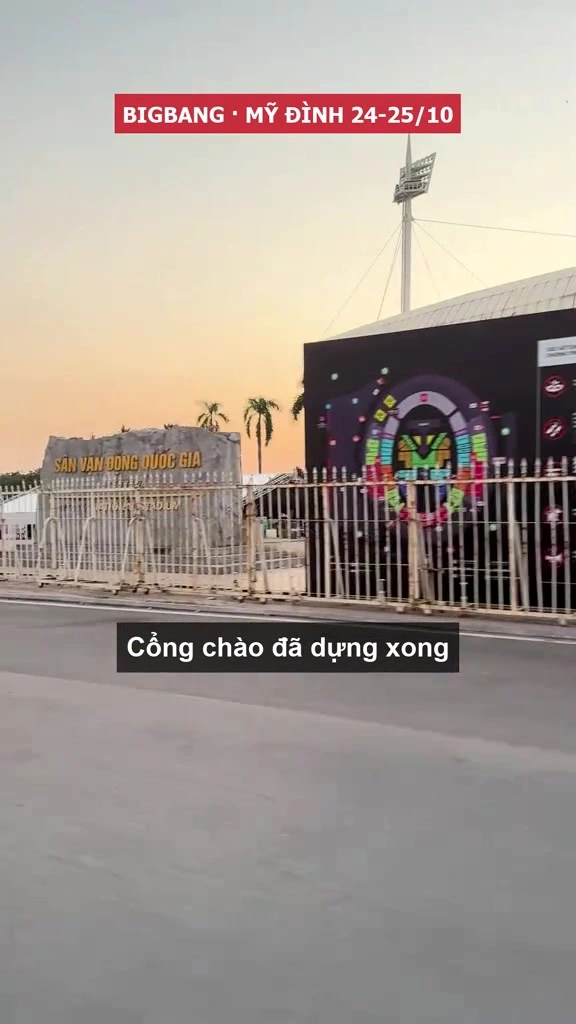 Concert BIGBANG Hà Nội 24–25/10 tại Mỹ Đình: giờ diễn 19:30, quy định vòng tay và pop-up merch ở đâu?