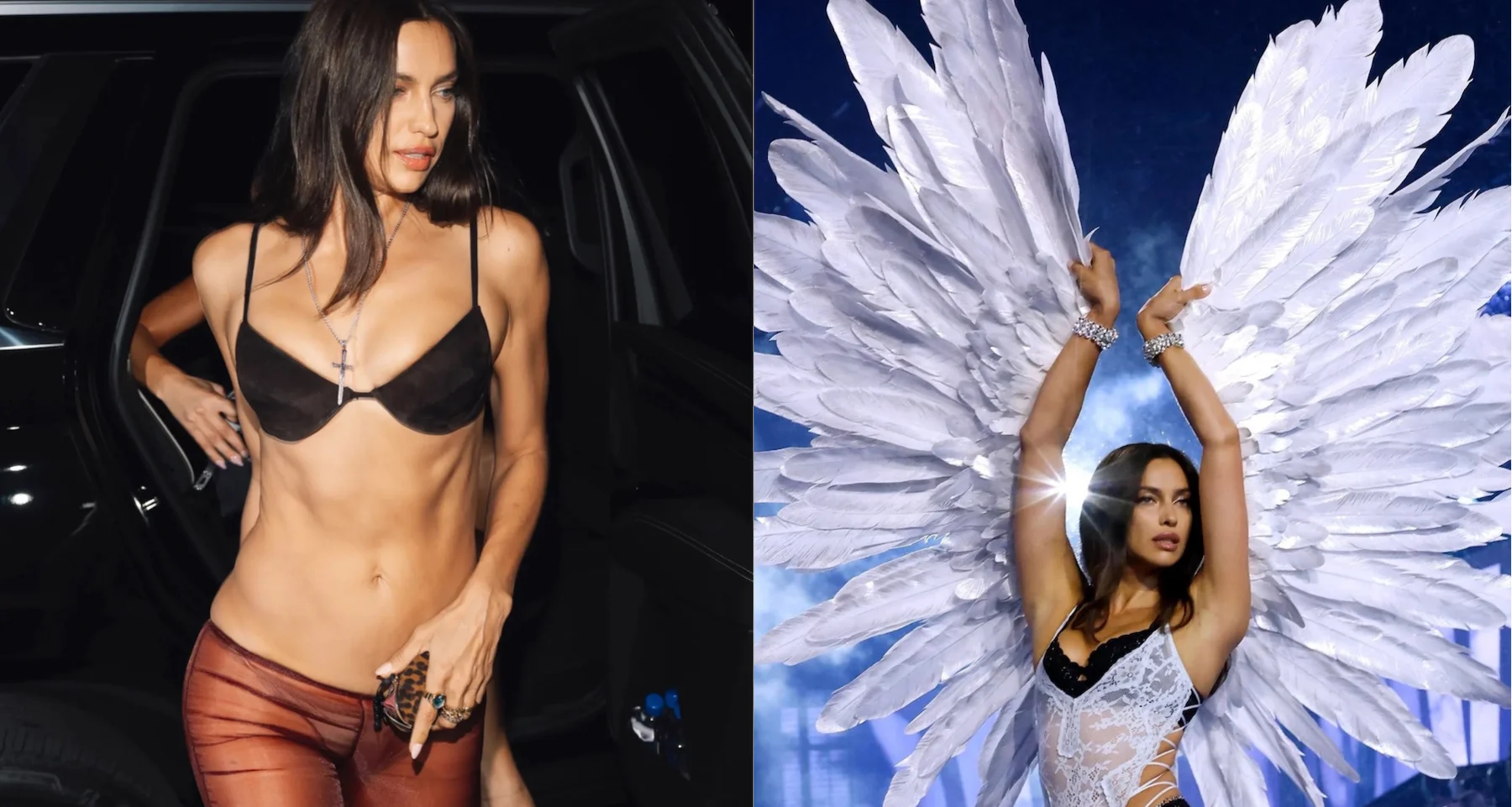 Irina Shayk và khoảnh khắc thời trang hở bạo gây sốt sau Victoria's Secret