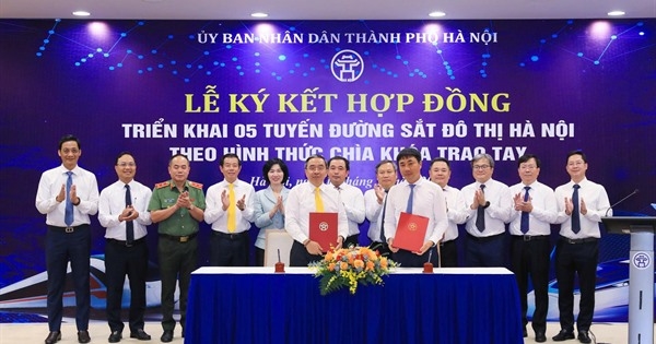 Hà Nội tăng tốc metro với 5 tuyến chìa khóa trao tay