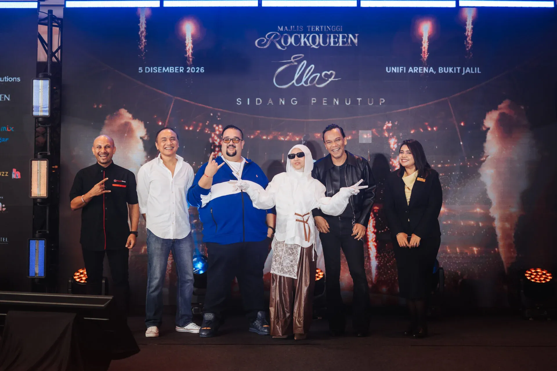 Ratu Rock Ella Menutup Era Majlis Tertinggi Rockqueen dengan Duet Bintang Yuna dan Ziana Zain
