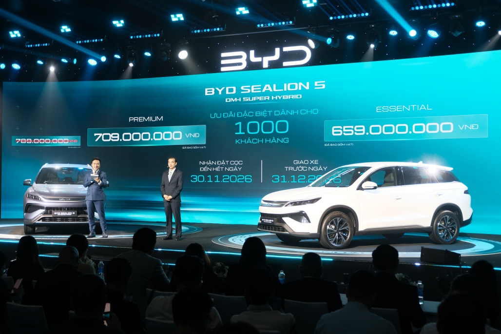 BYD Sealion 5 DM-i: PHEV 659 triệu đồng có tiết kiệm xăng hơn hybrid thường?