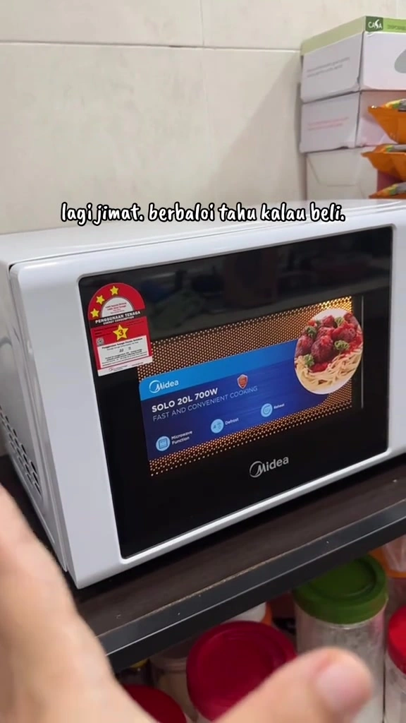 Microwave Rumah Sewa: Solo 20L vs Grill 23L vs Convection — Saya Kira Watt, Bil & Muat Ke Counter, Harga Dari RM150