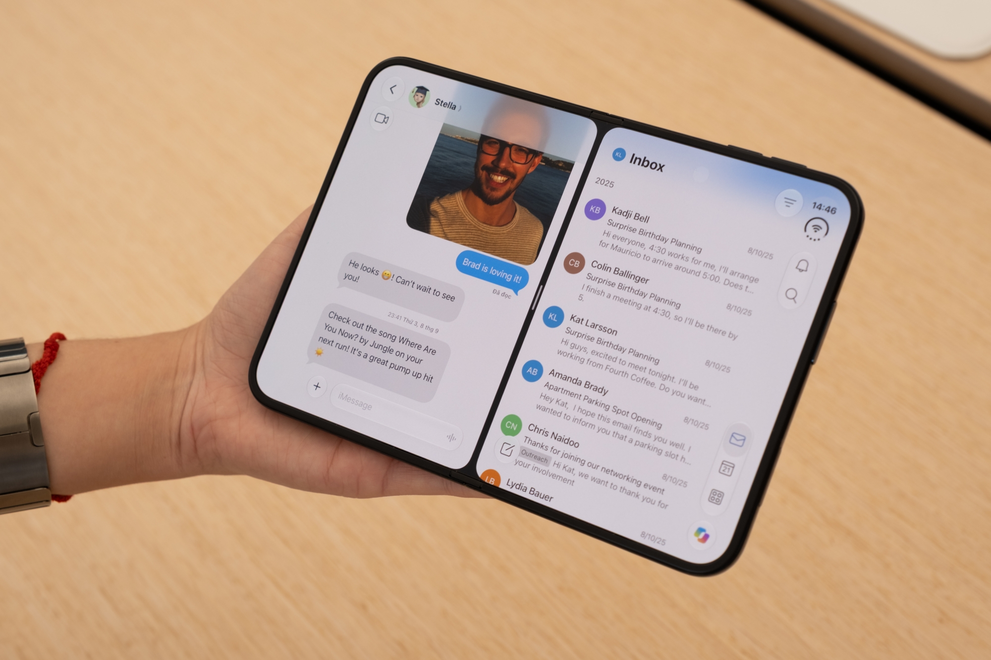 Ứng dụng trên iPhone Duo: Khi màn hình gập thay đổi cách dùng