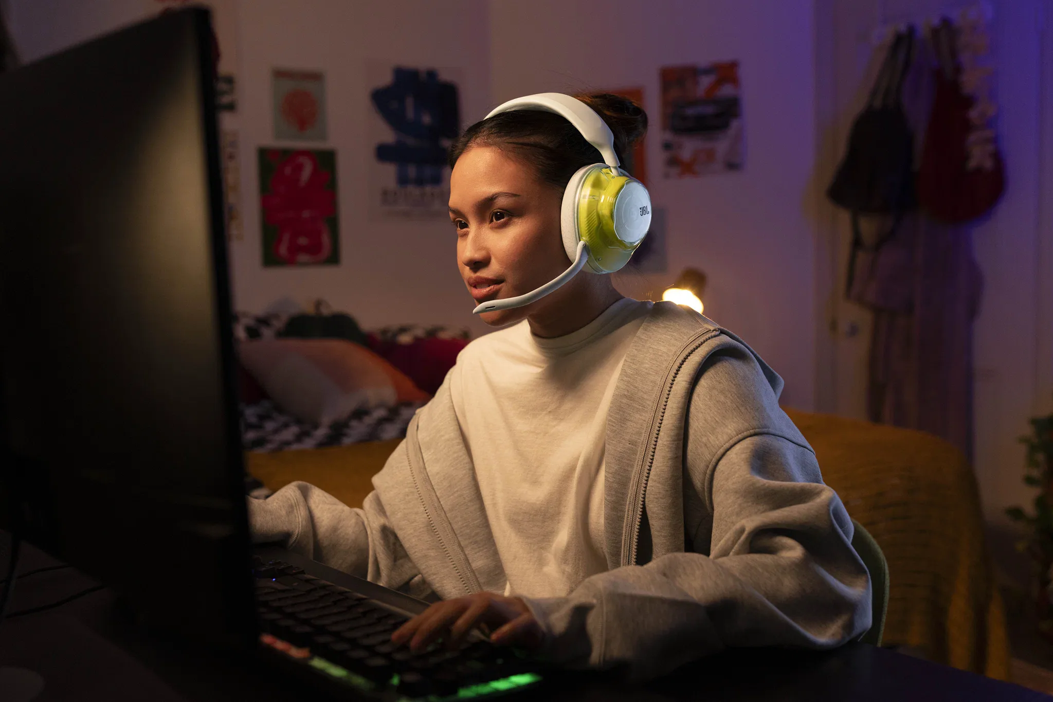 JBL Quantum 520: Tai nghe gaming JBL đáng chú ý với driver 50mm và pin 37 giờ