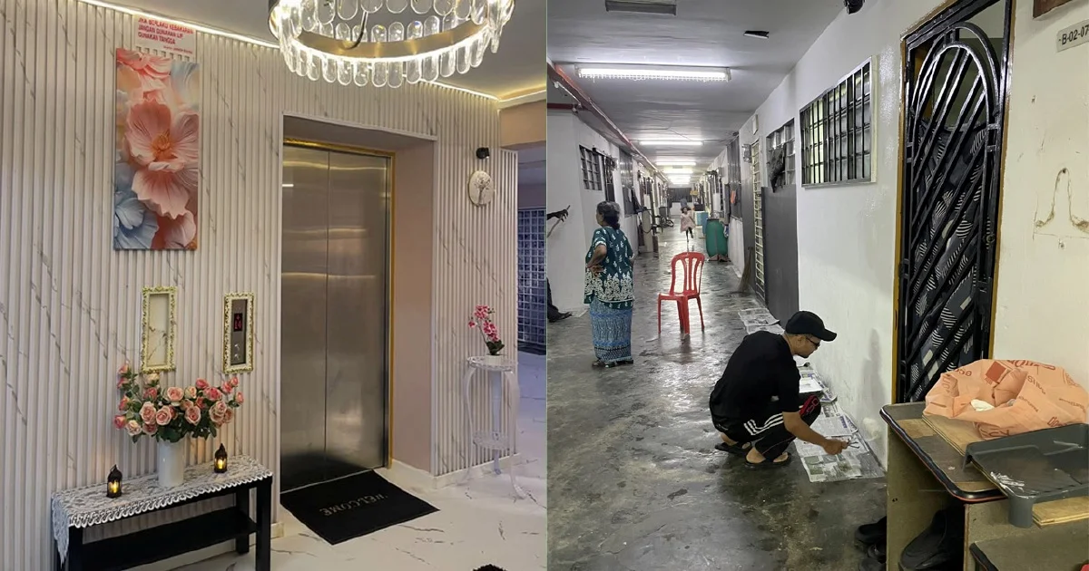 Dari Koridor Suram Ke Lobi Hotel: Kreativiti Penduduk Mengubah Ruang Bersama