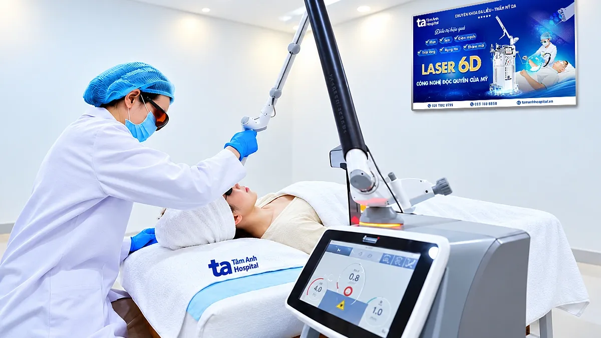 Kết hợp laser và peel da trong điều trị nám lan rộng sau sinh