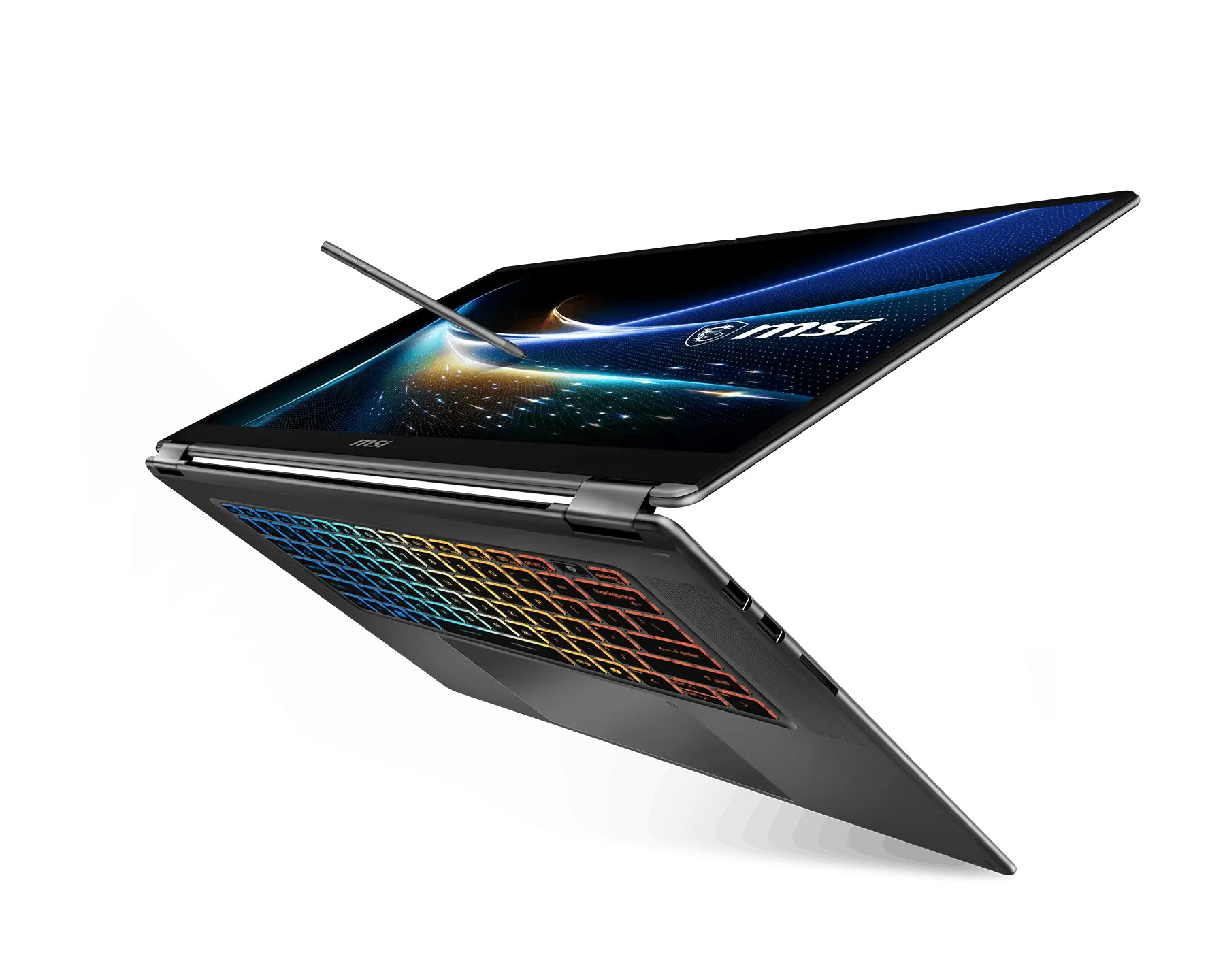 MSI Prestige N16 Flip AI+: Laptop Boleh-Lipat Dengan Kuasa NVIDIA RTX Spark