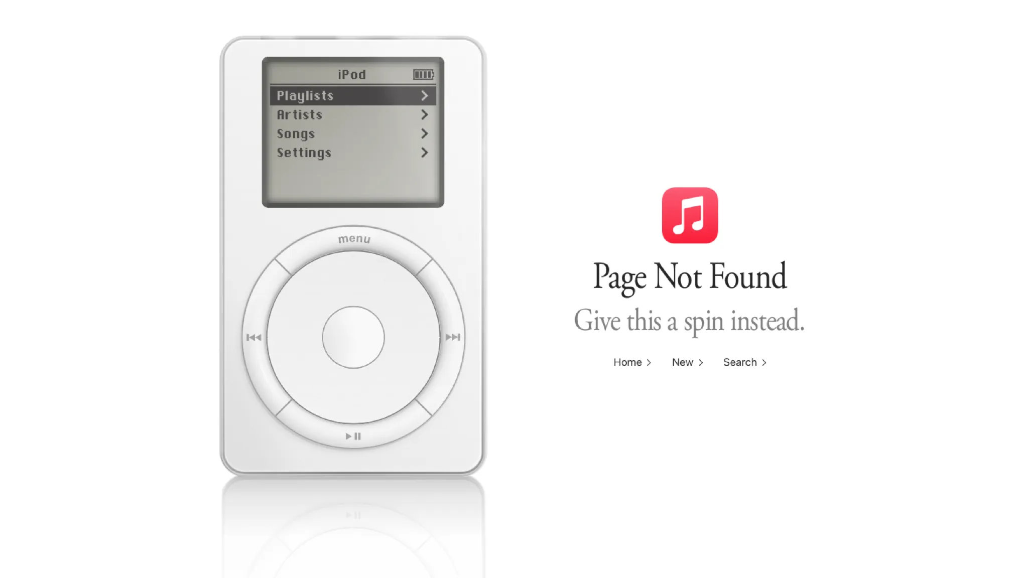 Cách mở iPod ẩn trên trang lỗi Apple Music