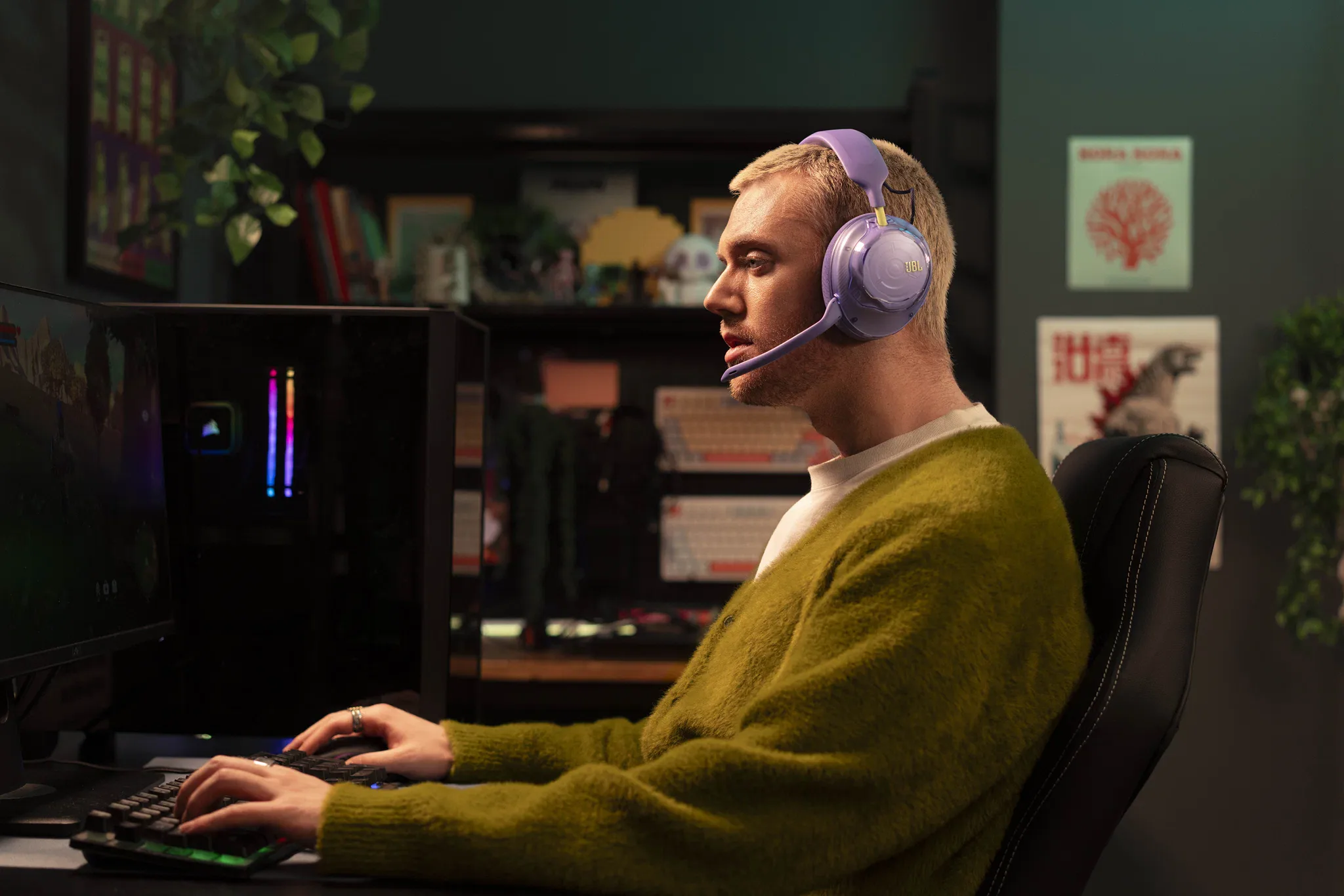 JBL Quantum 520: Tai nghe gaming JBL đáng chú ý với driver 50mm và pin 37 giờ