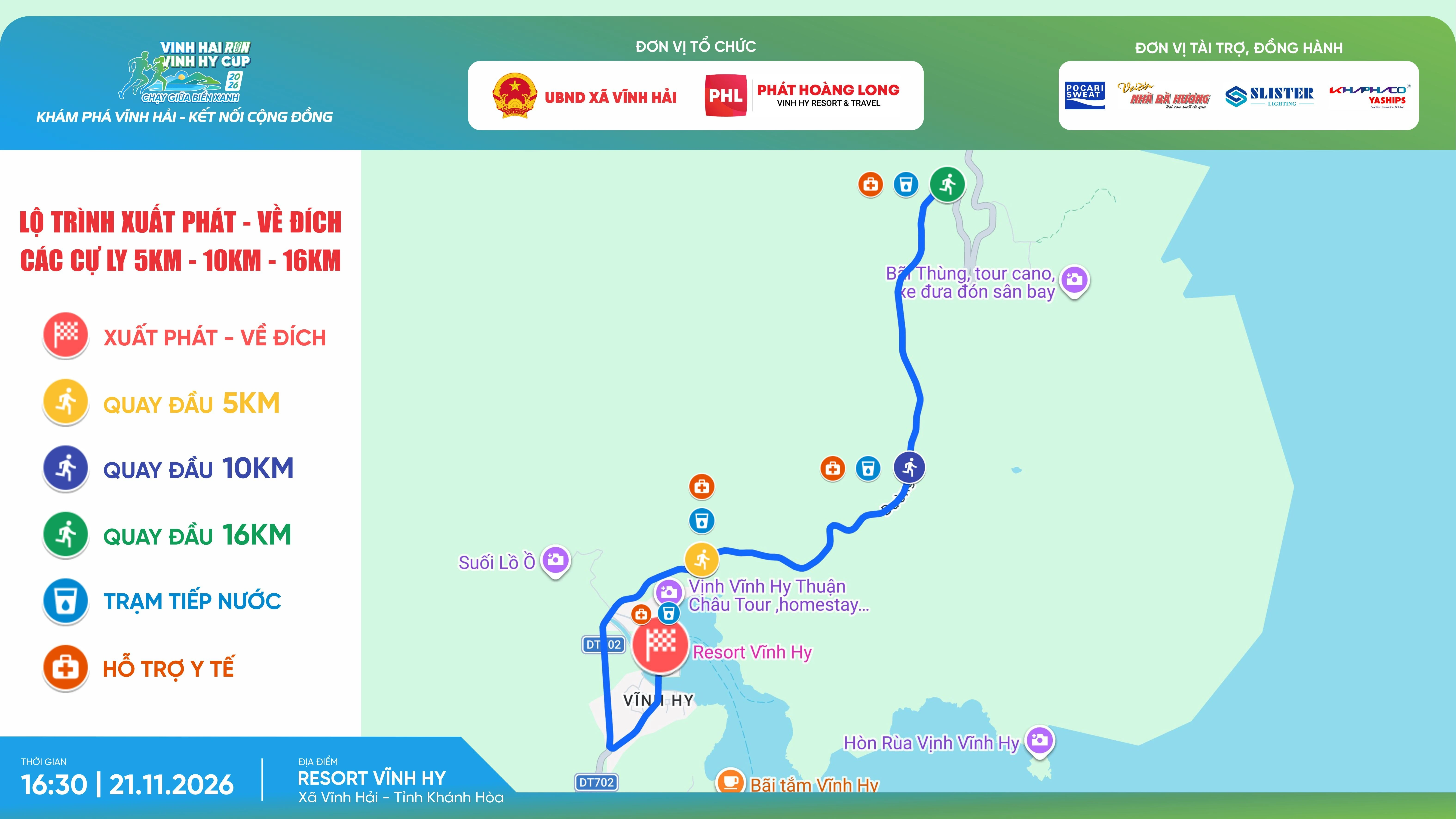 Vĩnh Hải Run – Vĩnh Hy Cup: Đường chạy ven biển kết nối thể thao và du lịch