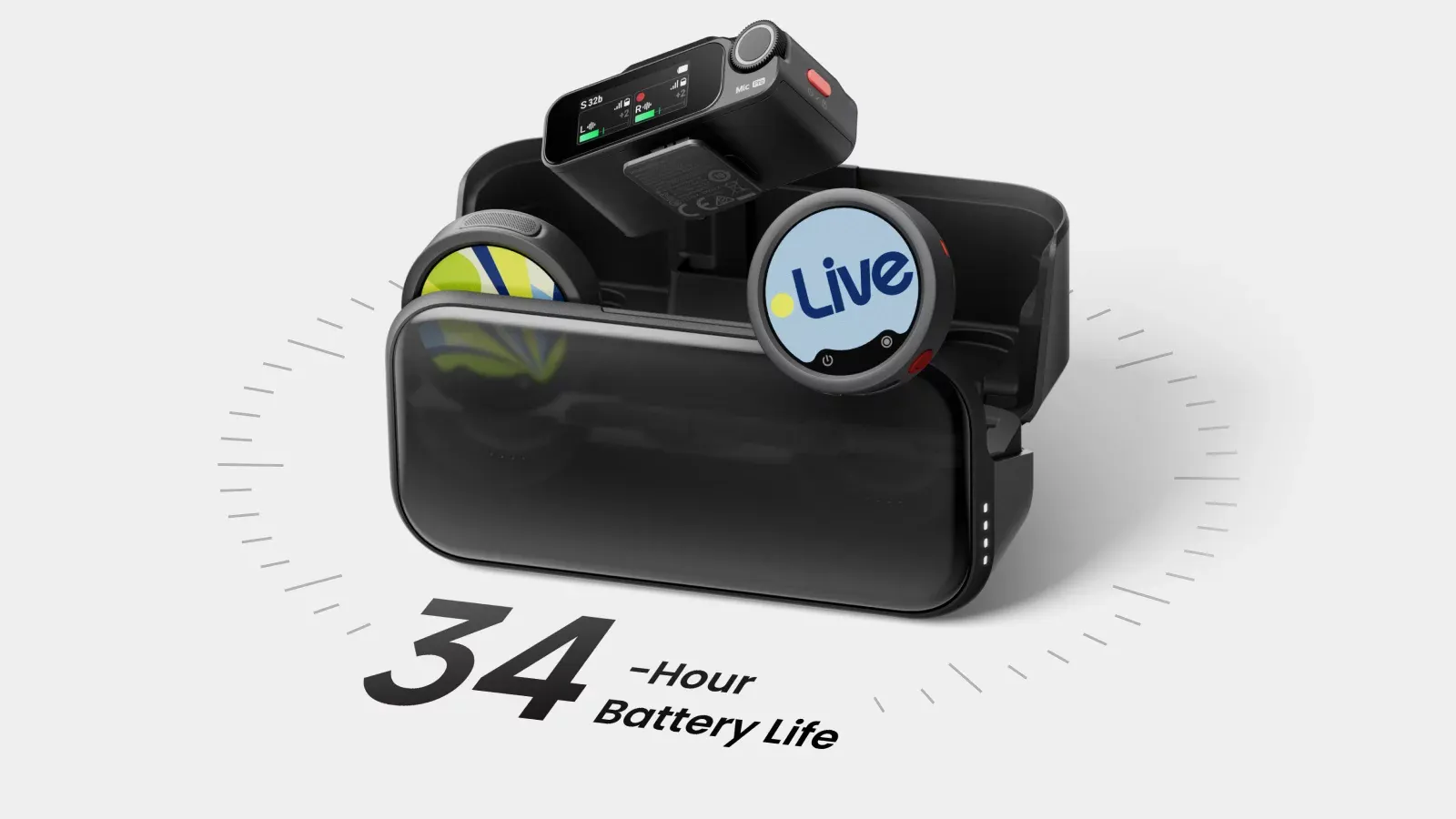 Insta360 Mic: Mikrofon Nirwayar Dengan Skrin E-Ink dan Rakaman 32-Bit Float