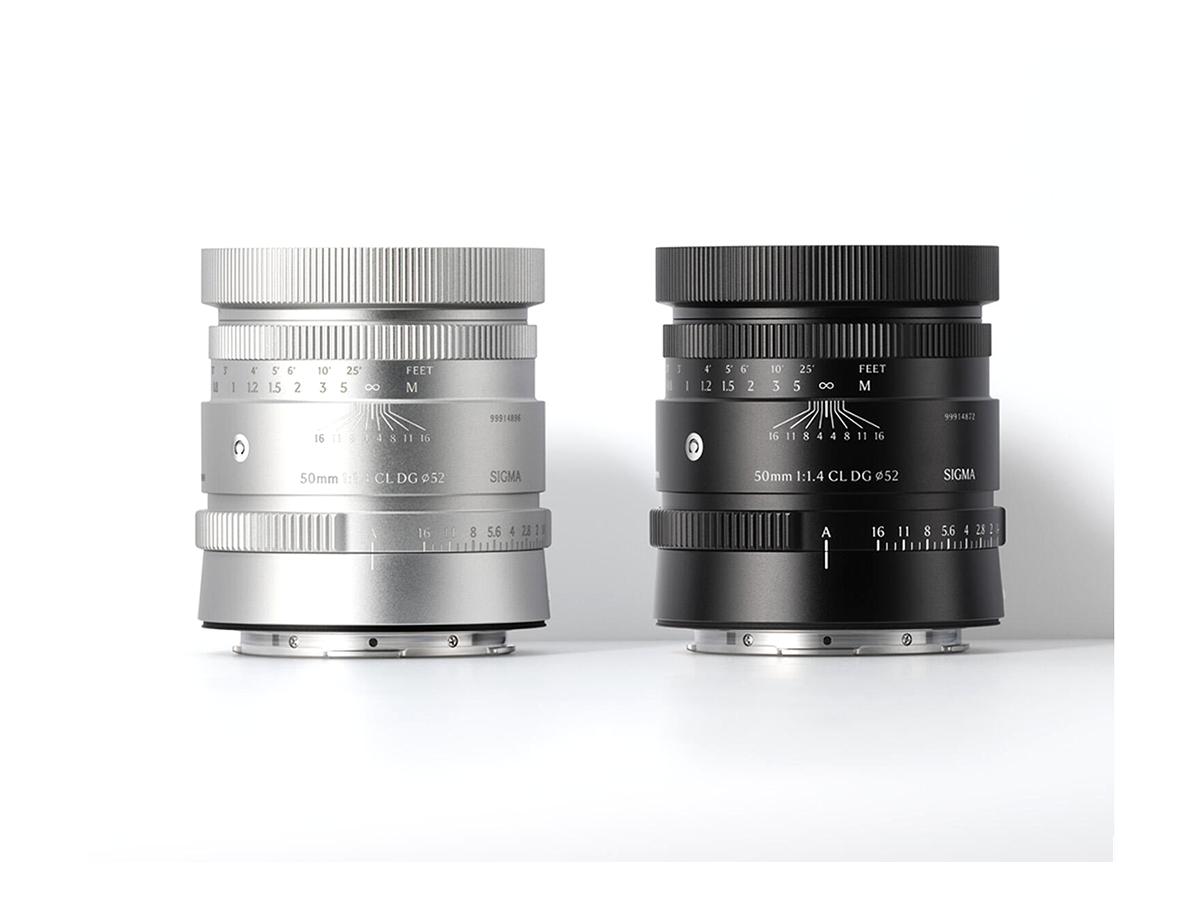 Sigma 50mm f/1.4 CL DG: Ống kính prime metal retro nhỏ gọn mở màn dòng CL