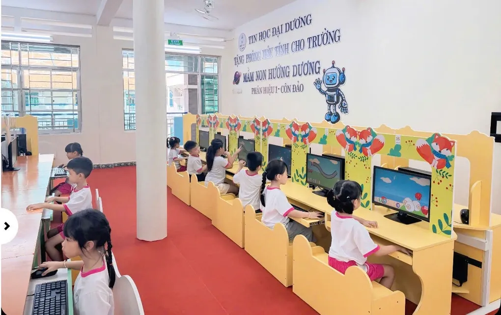Từ phòng máy đến AI: Côn Đảo thu hẹp khoảng cách giáo dục số