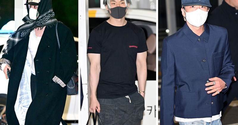 G-Dragon, Taeyang Và Daesung: Mỗi Người Một Gu Khi Đến Hà Nội
