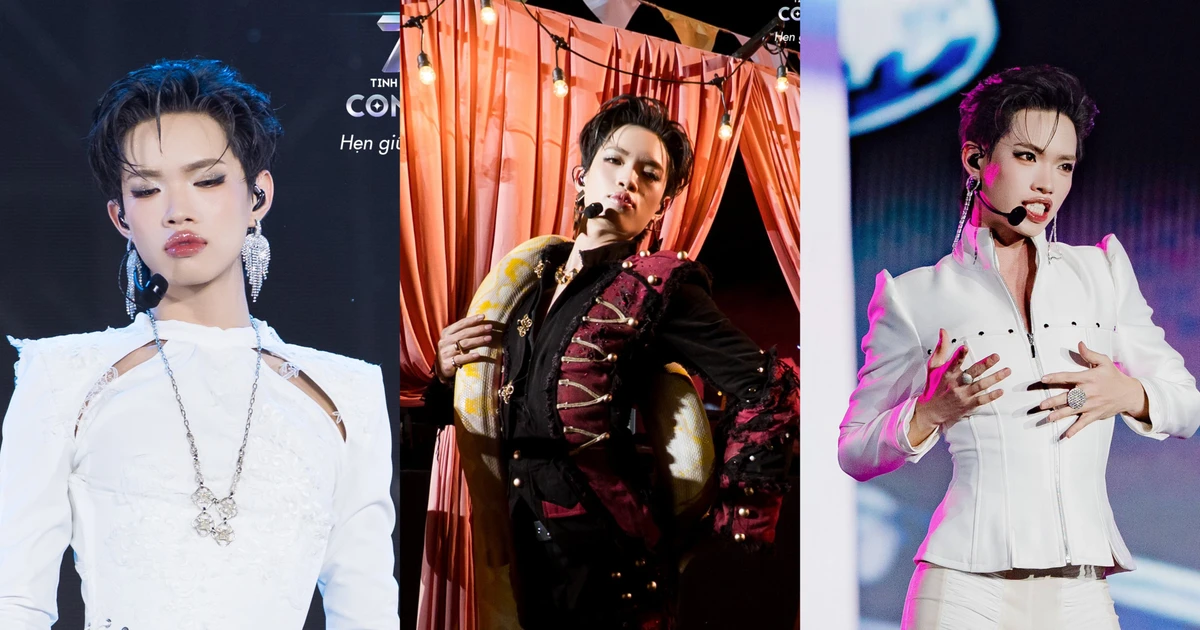 Từ rắn python đến sân khấu nước: concert Việt tạo bất ngờ